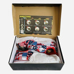 Heelys Pro 20 Prints American Flag USA Patchwork Skate Shoes Womens 8 NIB