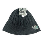 REI Beanie Hat Unisex Grey Cable Knit Winter Hat Warm Stretchy Beanie NWT