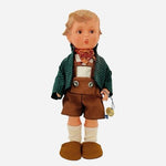 Goebel Hummel Hansl Little Hiker Doll Model 1700 w/ Tag Vintage Made in Germany