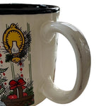 Vintage 1980 Potpourri Press Teddy Bear Christmas Mug 3.5" Japan Ceramic NOS
