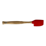 LE CREUSET Professional Red Marseille Venus Medium Silicone Spatula 12.5" Wood