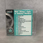 Rare! Karaoke CD Nat King Cole & Johnny Mathis - Legends Series Volume 20