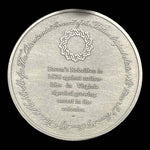 Franklin Mint History of Colonial America Pewter Medal Bacon's Rebellion Vintage