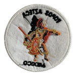 New Topos Azteca Mexico Embroidered Thread Patch Chevron 3" Collectible
