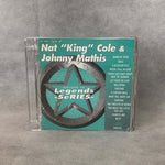 Rare! Karaoke CD Nat King Cole & Johnny Mathis - Legends Series Volume 20