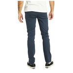 RSQ Seattle Washed Navy Cotton Skinny Tapered Flat Front Chino Pants S 30x30 EXC
