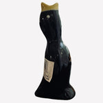 Vintage Fox Run Pie Bird Ceramic Pie Vent Whistle 4" Black Yellow Crow NIB