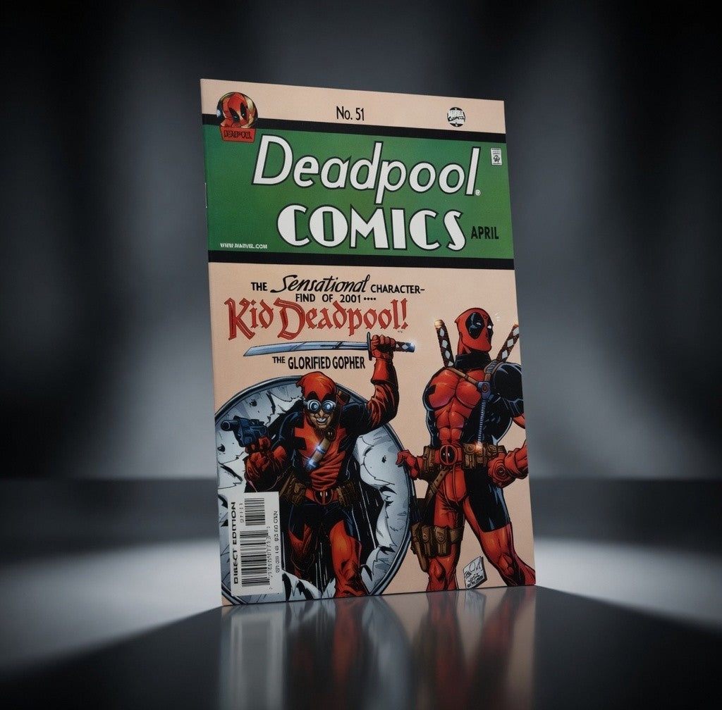Marvel Comics Deadpool #51 Kid Deadpool 1st App Glorified Gopher NM New 2001