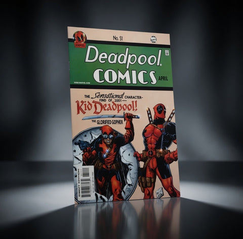 Marvel Comics Deadpool #51 Kid Deadpool 1st App Glorified Gopher NM New 2001