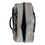 Pierre Cardin Wheeled Duffel Bag Grey Black Rolling Carry-On Travel Luggage