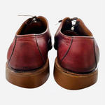 Manistee Brown Leather Lace Up Dress Shoes Mens Size 13 Pre Owned