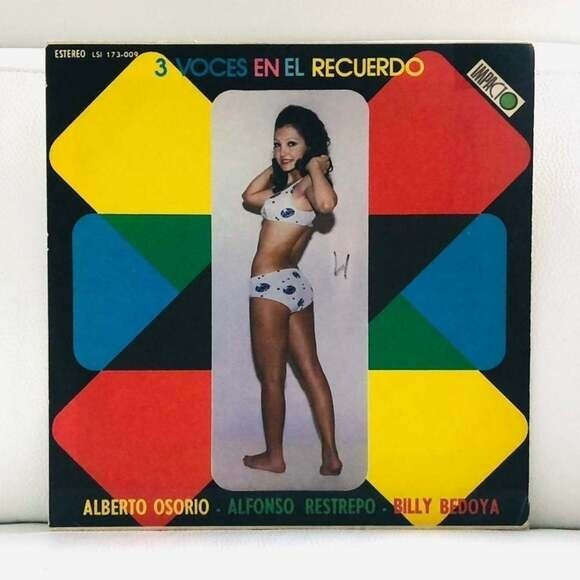 LP Bedoya, Osorio, Restrepo -3 Voces En Vinyl Record