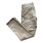 Lucky Brand 121 Heritage Slim Fit Handcrafted Jeans 29x32 Tan Straight Leg VG