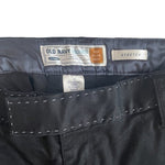 OLD NAVY Womens Pants 12 Black Classic Fit Straight Leg Cotton Blend Trousers VG