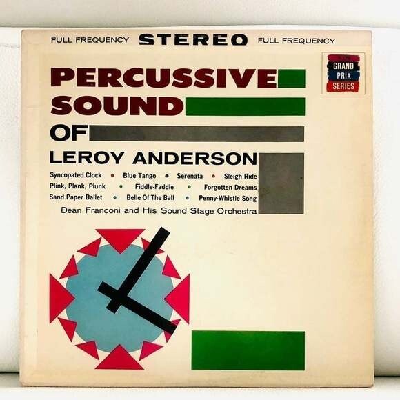 LP Percussive Sound Of Leroy Anderson Vinyl Record