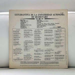 RARE! LP Estudiantina De la Universidad Autonoma De Queretaro Vinyl Record