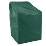 Green High Back Patio Chair Cover Heavy Duty Weatherproof Vinyl Elastic NIP