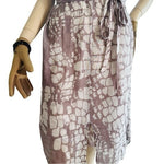 GRAHAM & SPENCER Womens Velvet Dress S Lilac Double Layer Midi Adjustable Straps