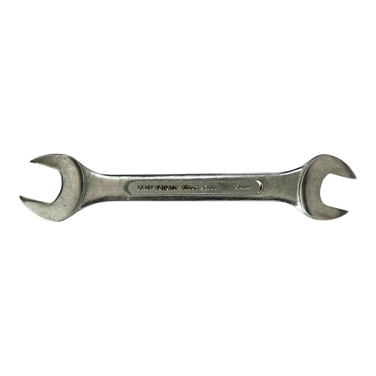 Vintage Drop Forged Alloy Steel Double Open End Wrench 19/32 5/8 VG