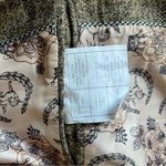 MAGE MALE Mens Check Blazer XL Tan Grey Brown Single Button Tweed Jacket NWT