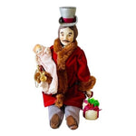 Kurt S. Adler 1984 Porcelain Male Figurine Doll 9" Christmas Collector Vintage