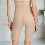 Commando Women's Featherlight Control Long Shorts M Beige Shapewear NWOT
