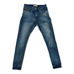 ZARA Men’s Skinny Fit Jeans Medium Wash Blue Stretch Denim Size 30 VG
