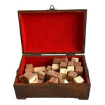 Vintage 1960s Italian Wood Jewelry Box Florentine Trinket Keepsake Handmade