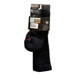 FITS Light Tactical Boot Socks Black Merino Wool Mid-Calf Crew Unisex Sz XL Mens