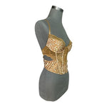 Urban Outfitters Out From Under Modern Love Supernova Corset M Animal Print EXC