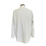 Nordstrom Men's Beige Plaid Button Down Shirt 16.5-35 Organic Cotton VG