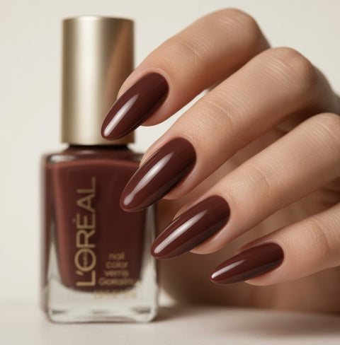 L’Oreal Nail Polish 205 Downtown Chic Nail Color Lacquer Nail Top New