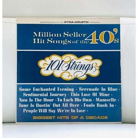 LP Million Seller Hit Song's Of The 40's Vinyl Record