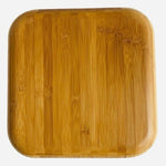 Bamboo Wood Cheese Board Charcuterie Platter Set with Cutlery 12.5" NIB