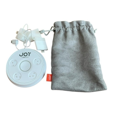 Joy Factory Zip Mini Touch-N-Go Mobile Device Charging Station White USB Good+