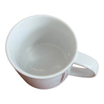 Starbucks 2012 Christmas Mug White Red Stripe 16oz Ceramic Coffee Cup New