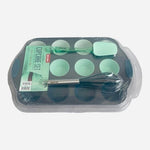 Art+Cook 15pc Cupcake Pan Silicone Liners Spatula Whisk Set Mint Green NIB
