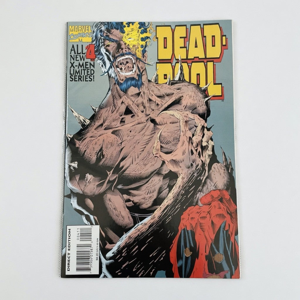 Marvel Comics Deadpool #4 X-Men Limited Series Direct Edition 1994 NM