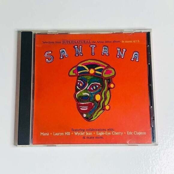 Rare! CD Santana - Selections From Supernatural