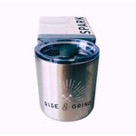 Mr Coffee Rise & Grind Stainless Steel Thermal Tumbler Travel Mug Coffee Cup NIB