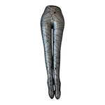 ToBeInStyle Distressed Fishnet Pantyhose Spider Web Tights Black Punk Goth New