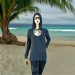 U2 WMO Womens Hoodie Grey Hooded Sweater Long Sleeve Athletic Cotton Blend G+