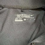 Nike 2015 U.S. Open Chambers Bay Golf Shirt S Black Dri-Fit Long Sleeve Polo EXC