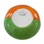Vintage Sonoma Home Goods Halloween Round Bowl 5.5" Hand-Painted Pottery EXC
