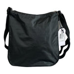 Nautica Black Nylon Captain's Quarters Hobo Crossbody Travel Bag NWT
