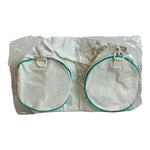 Unisex Street Style Hawaii United Airlines White Green Canvas Barrel Bag New