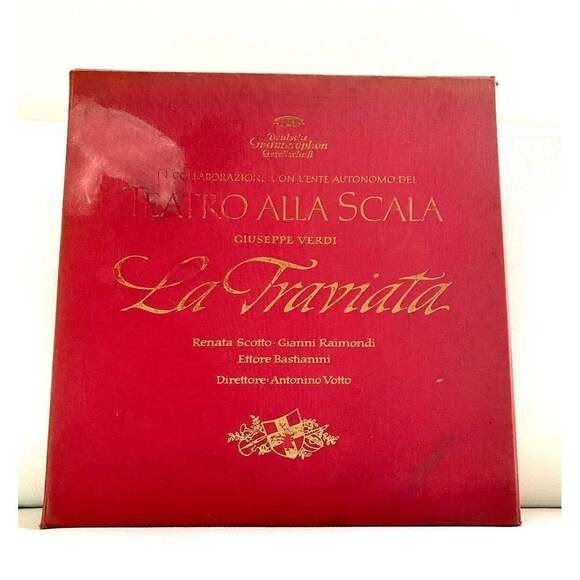 LP Verdi, Scotto, Raimondi, Bastianini, Teatro Alla Scala - La Traviata