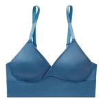 Adore Me Kali Contour Sports Bra Blue S Athletic Padded Workout Top NWT