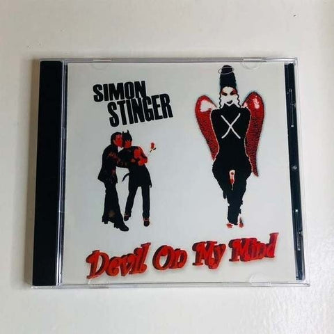 Rare! CD Simon Stinger - Devil On My Mind