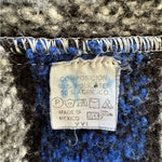 Mexican Baja Hoodie L Rainbow Rug Jumper Unisex Blue Grey Black Surf Poncho New